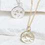Star Sign Zodiac Necklace Silver Or Gold, thumbnail 2 of 10