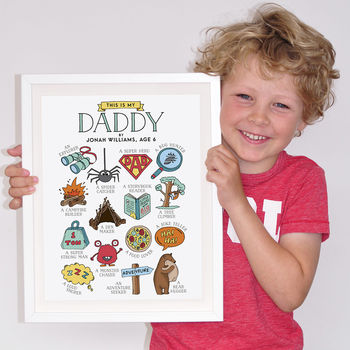 This Is My Daddy Personalised Print, 2 of 10