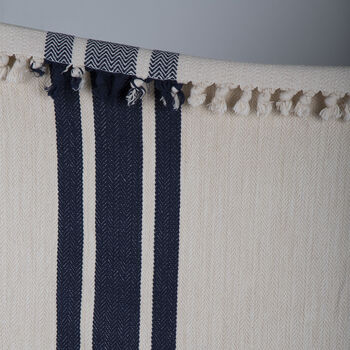 Handloomed Striped Throw Blanket, 12 of 12