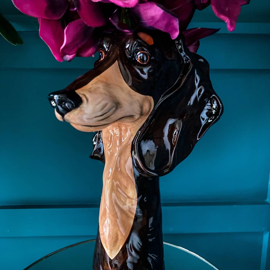 Dachshund vase 2024