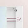 Wall Storage Cabinet With Mirror, thumbnail 10 of 11