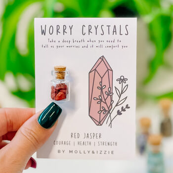 Worry Crystals Red Jasper, 2 of 2