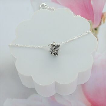 Cute Detailed Cat Charm Necklace, 3 of 4