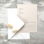 The Minimalist Save The Date Cards, thumbnail 8 of 10
