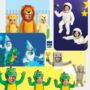 Personalised Daddy And Children Story Book 'Dress Up Adventure', thumbnail 2 of 9