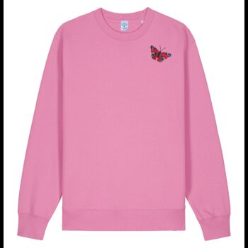 Organic Cotton Peacock Butterfly Sweatshirt, 2 of 12