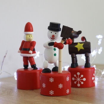 Set Of Three Christmas Push Up Characters, 4 of 4