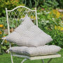 French Style Striped Cotton Garden Cushion Collection, thumbnail 5 of 6
