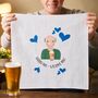 Personalised Hobby Handkerchief Gift For Him, thumbnail 3 of 11