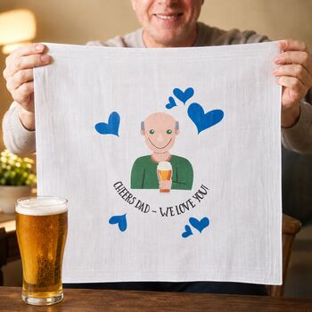 Personalised Hobby Handkerchief Gift For Him, 3 of 11