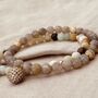 Labradorite Micro Pavé Cz Charm Bracelet, thumbnail 7 of 7