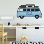 Personalised Campervan Wall Sticker For The Home, thumbnail 1 of 4