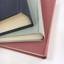 Linen Family Photo Album With Contemporary Font, thumbnail 7 of 9