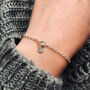 Sterling Silver Tiny Full Moon Anklet, thumbnail 11 of 11