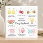 Romantic Pun Husband Birthday Card, Pun Card For Him Or Her, Any Relationship, thumbnail 5 of 6