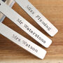 Personalised Teachers Gift Pewter And Leather Bookmark, thumbnail 4 of 10