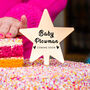 Personalised Surname Baby Shower Star Cake Topper, thumbnail 1 of 7