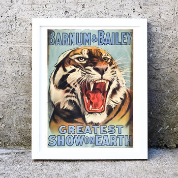 Greatest Show On Earth Original Advertising Poster, 2 of 2