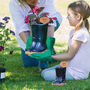 Set Of Two Personalised Blue Welly Planters, thumbnail 1 of 8