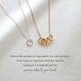 Soul Sister Gift Tiny Rings Necklace, thumbnail 3 of 10