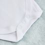 Personalised Our 1st Valentine's Day Bodysuit In White, thumbnail 3 of 3