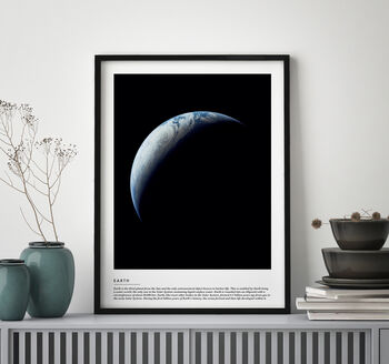 Earth From Space Print Home Art, 9 of 9