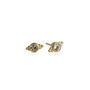 Birthstone Stud Earrings Gold Plated Sterling Silver, thumbnail 7 of 12