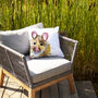 Inky Mouse Outdoor Cushion For Garden Furniture, thumbnail 4 of 8
