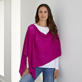 Lucy Four Way Cashmere Poncho, 9 of 12