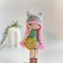 Crochet Doll With Summer Outfit For Kids, thumbnail 11 of 12