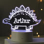 Personalised Colour Changing Dinosaur Night Light, thumbnail 1 of 4