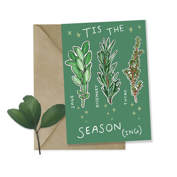 'Tis The Season Ing' Christmas Card, 2 of 5