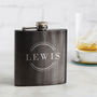 Personalised Name Hip Flask For Men, thumbnail 2 of 3