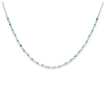 Panacea Silver Plated Gemstone Necklaces, 10 of 12