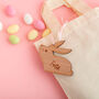 Personalised Wooden Hanging Easter Bunny Decoration, thumbnail 2 of 2