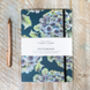 Hydrangea Noir A5 Lined Notebook, thumbnail 1 of 5