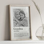 Personalised Grandma Print, Gift For Grandma, thumbnail 5 of 6