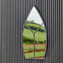 Leaf Arch Shape Mirror, thumbnail 1 of 4