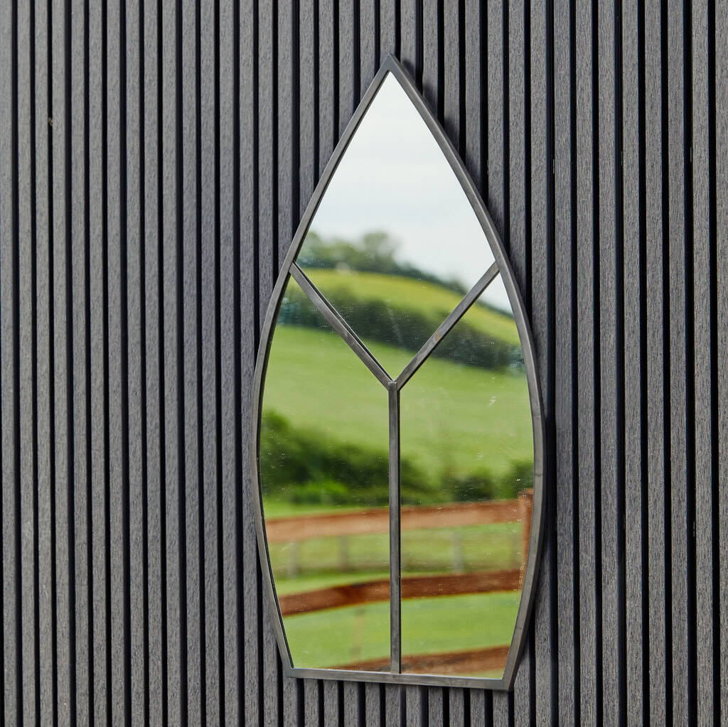 Leaf Arch Shape Mirror, 1 of 4