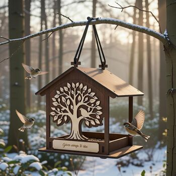Personalised In Loving Memory Bird Feeder, 10 of 11