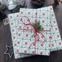 Patchwork Star Paper Fibre Wrapping Paper Set, thumbnail 1 of 12