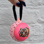 Hand Painted Ceramic Tiger Bauble, thumbnail 1 of 10