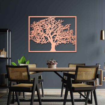 Wooden Tree Wall Art Home Room Office Decor, 7 of 10