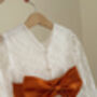 Long Sleeve Lace Sparkly Tutu Dress, thumbnail 3 of 12