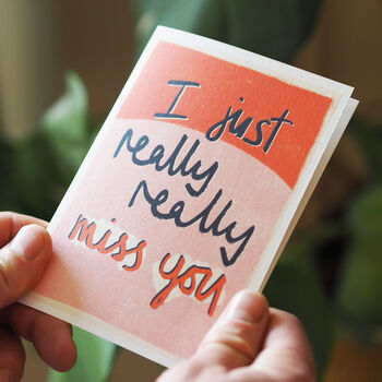 Really Really Miss You Card, 5 of 5