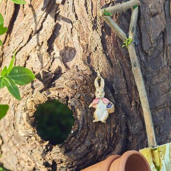 Fable England X Peter Rabbit Cotton Tail Necklace, 2 of 7