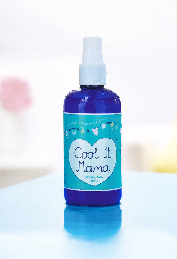 cool it mama facial spray by natural birthing company