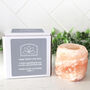 Personalised Himalayan Salt Candle Holder, thumbnail 2 of 11