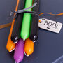 Boo! Collection Of Six Halloween Taper Candles, thumbnail 2 of 3