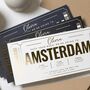 Personalised Amsterdam Trip Gift Voucher, thumbnail 2 of 9